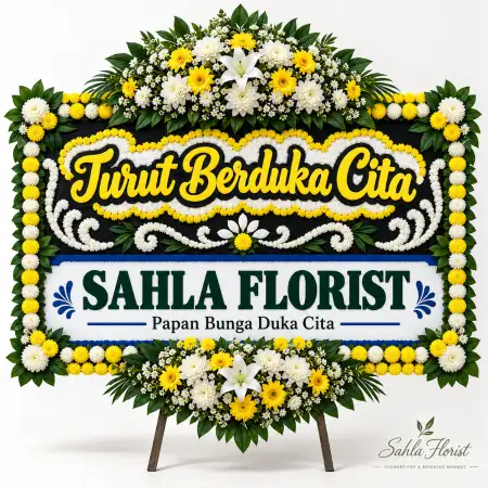 Papan Bunga Duka Buru