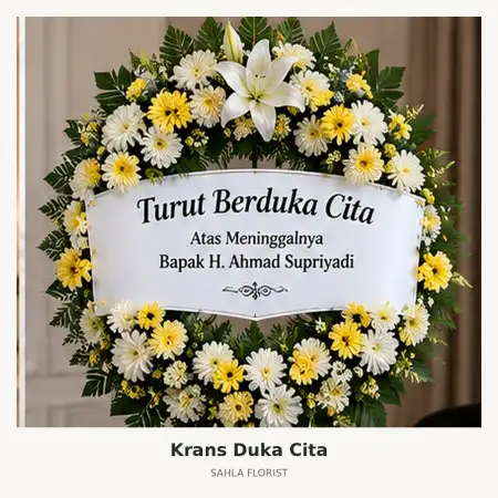 Krans Bunga Duka Buru